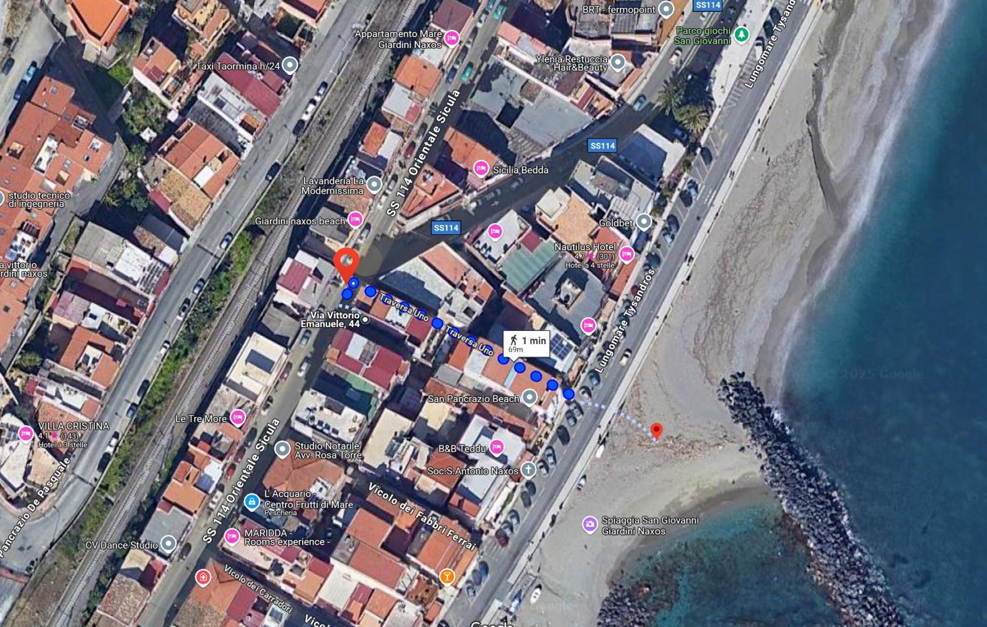 Bed and Breakfast I Barcaioli Giardini-Naxos Exterior foto